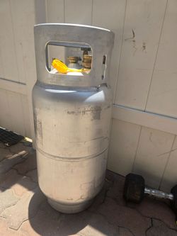 Slightly uses aluminum forklift tank 2026