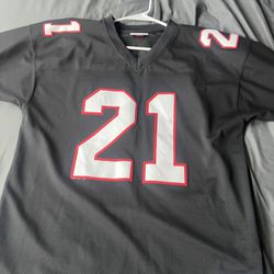 Mitchell And Ness Authentic Deion Sanders Jersey(1992 ATL Falcons) 