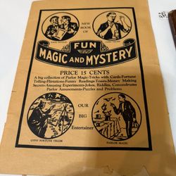 Early 1900’s Magic Book 