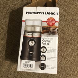 Custom Grind Coffee Grinder, 14-Cup Capacity