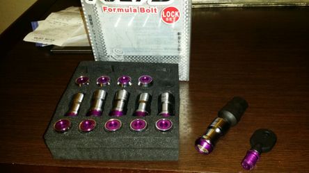 Rays formula bolt/ lock nut new