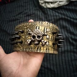 Large Spiked Dog Collar