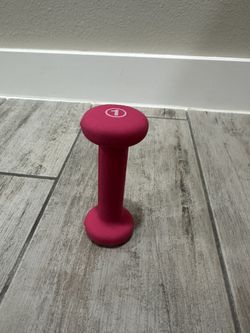 1lb mini pink barbell weight 