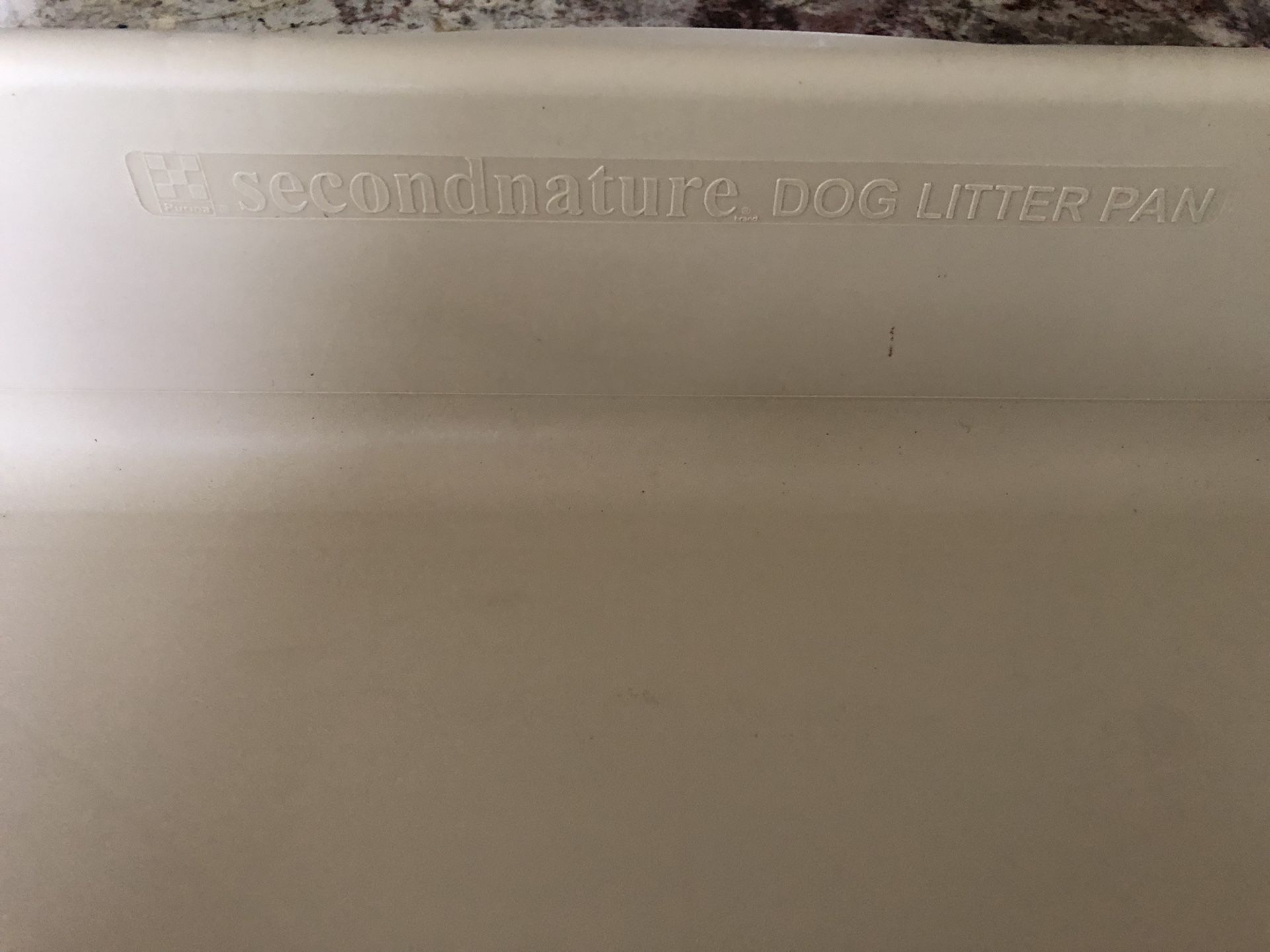 SecondNature Dog Litter Pan