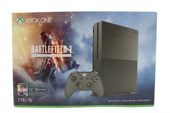 Xbox one S 1tb Battlefield One edition