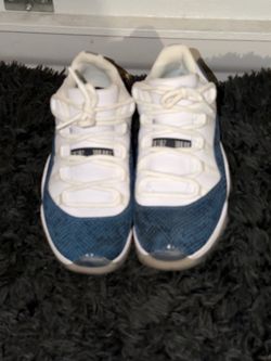 Nike Air Jordan 11 Retro Low LE "Navy Snakeskin", size 9 men’s