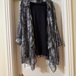 Maggie Barnes Plus Size Cardigan