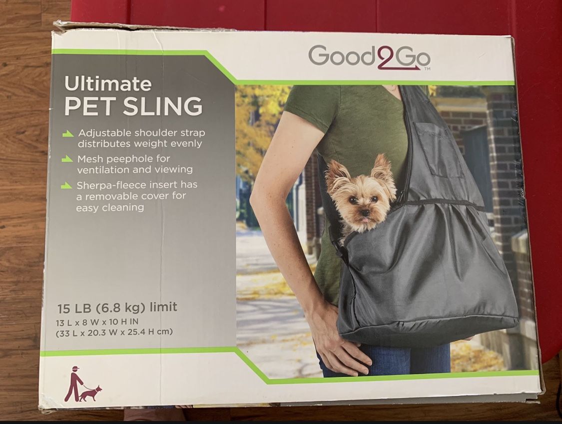 Good2Go Pet Sling For X Small Small Dogs Up To 15lbs for Sale in San Diego CA OfferUp