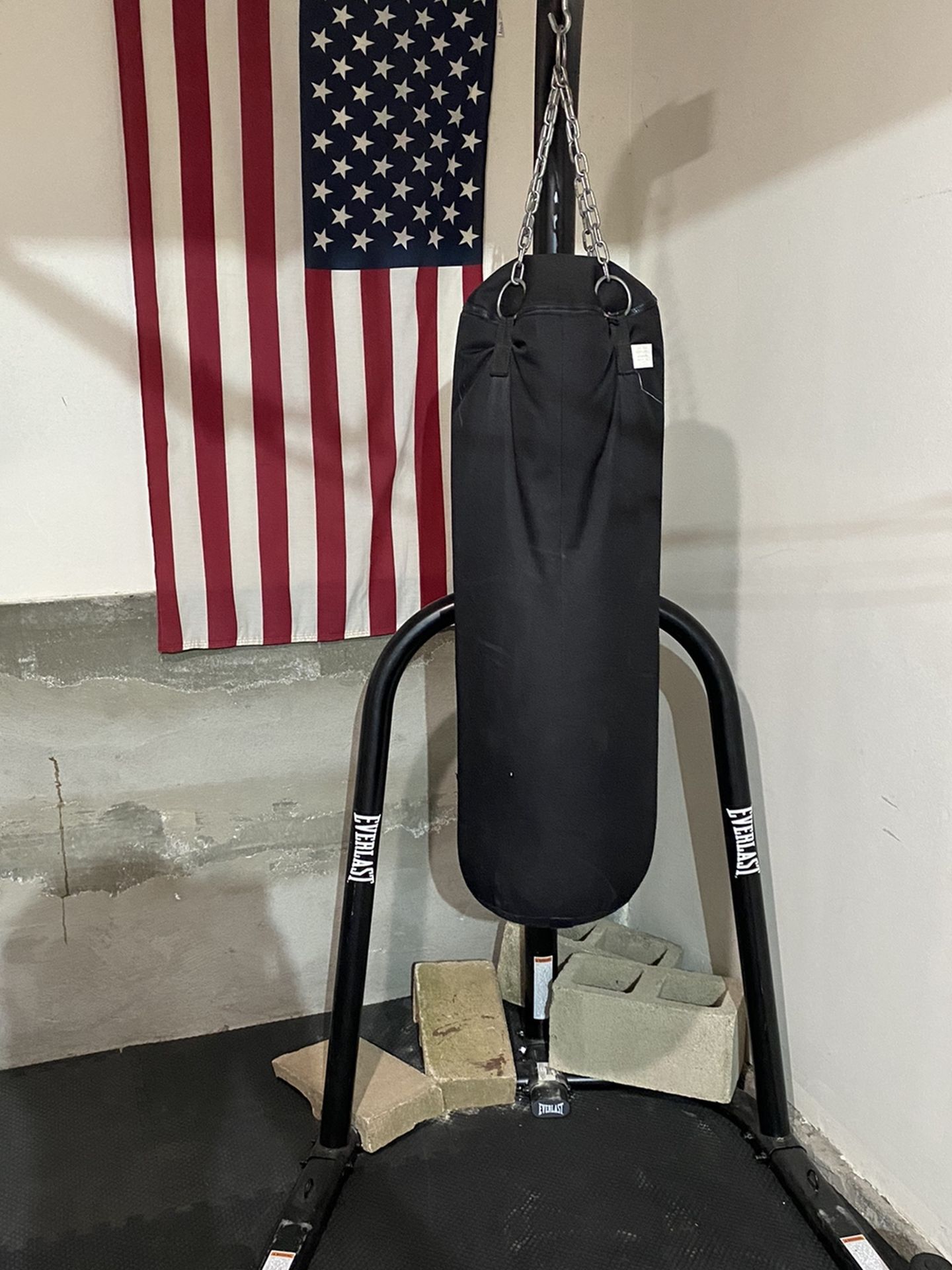 Everlast Stand Up Punching Bag With Century Bag (have Extras)