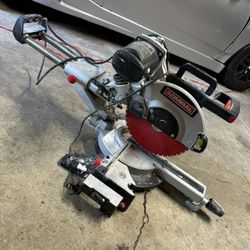 ADMIRAL 12 in. Dual-Bevel Sliding Compound Miter Saw