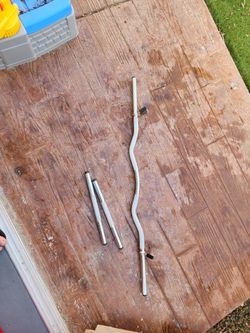 Z-CURL bar + 2 dumbell sticks