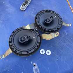 Honda Del Sol Rear Speaker Bracket With Rockford Speakers $100 