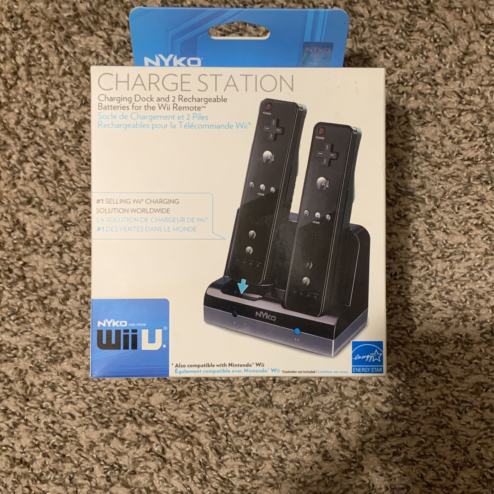 Charging Station For Nintendo Wii And Wii U