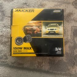 Kicker 150w Max Car Speaker 