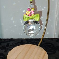Crystal Sun Catcher - "Cotton Candy"