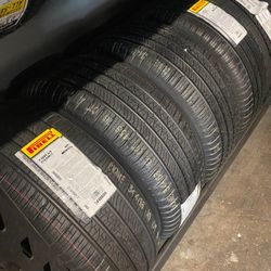 215/55R17 Pirelli - 4 NEW Tires 4 Llantas NUEVAS
