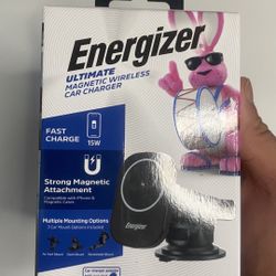 Energizer 15W Magnetic Wireless Car Charger – MagSafe Compatible (New)