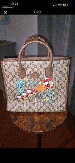 Gucci x Disney Donald Duck GG Tote Bag