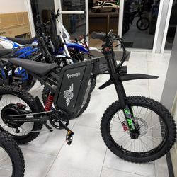 Freego X2 Pro Electric Dirt Bike 50MPH! Finance For $150 Down Payment!