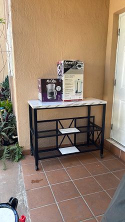 Office Coffee Bar Table  ☕️ $149 OBO