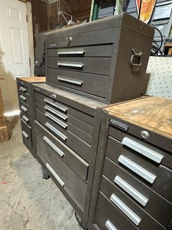 Vintage Kennedy Tool Chest & Cabinet – USA Made – Machinist Toolbox – Van Wert Ohio