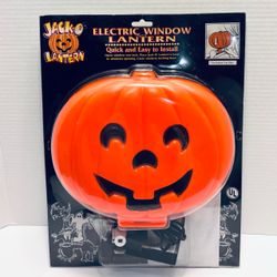 Vintage Jack O Lantern Electric Window Lantern JL-100 Halloween Made USA IMC