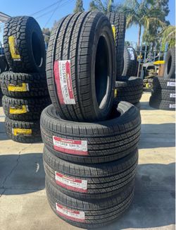 255/55/18 Landspider all season (4) new tires installation and balance