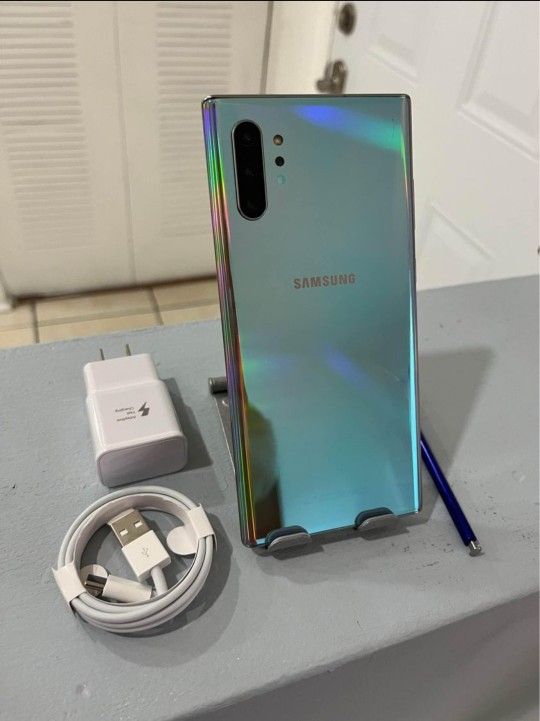 Samsung Galaxy Note 10+ Plus, 256GB, Factory Unlocked, Excellent Condition. Like New