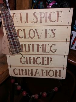Wood Sign