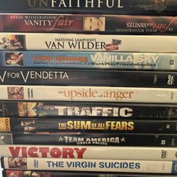 Lot Of 13 DVD Titles Variety Bundle