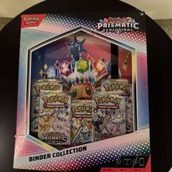 Prismatic evolutions binder.     55$