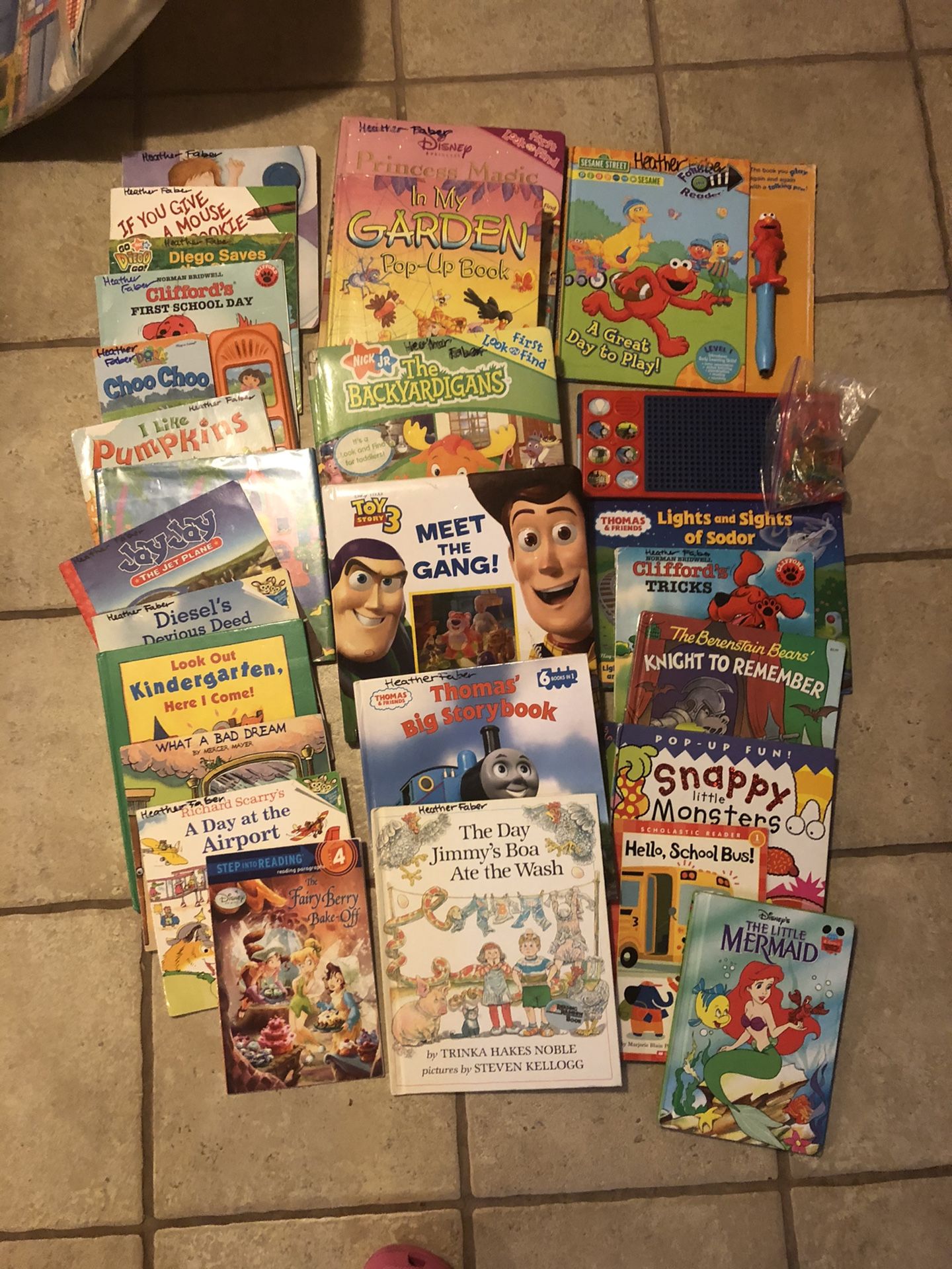 Large Lot of Kid Children Books