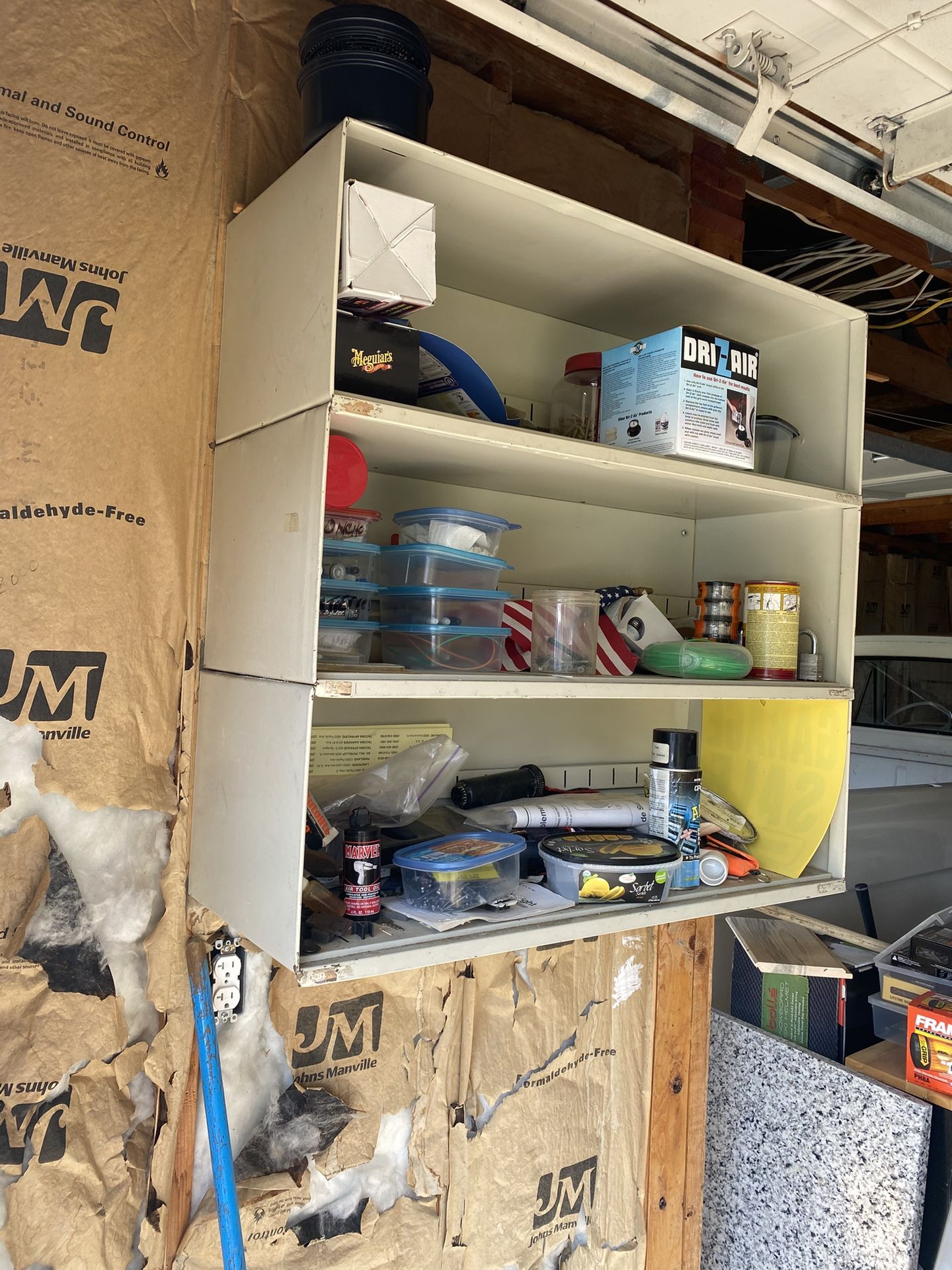 Three Shelf Garage Storage