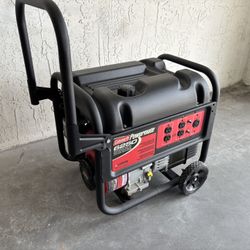 Generator: LIKE NEW CONDITION, Runs Perfect. Coleman 6250, 10 HP Gas Engine, Portable. See Description. 