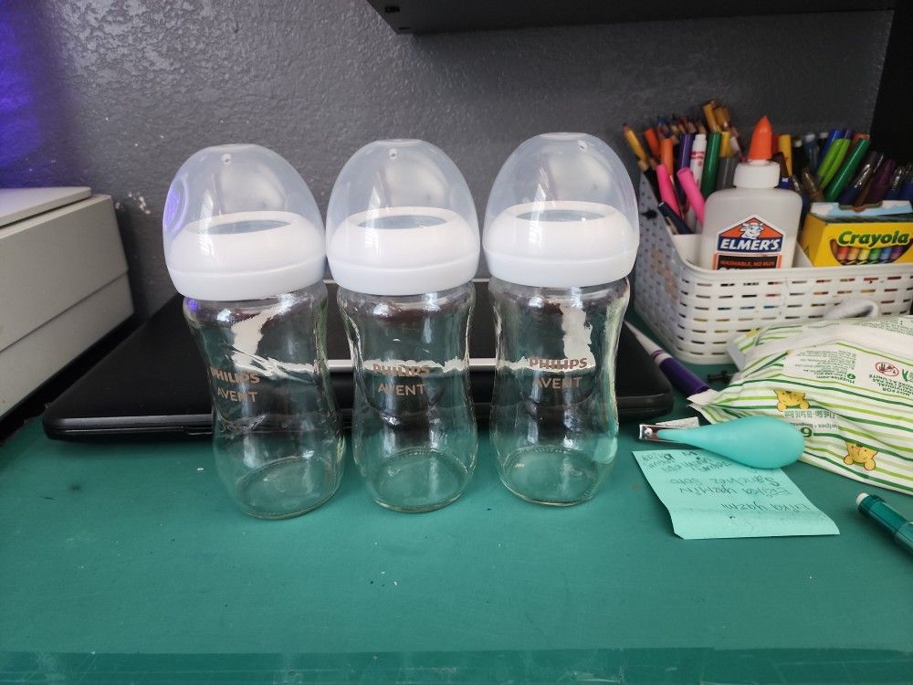 Philips Avent Glass Bottles