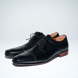 Florsheim Black Leather Dress Shoes 10.5