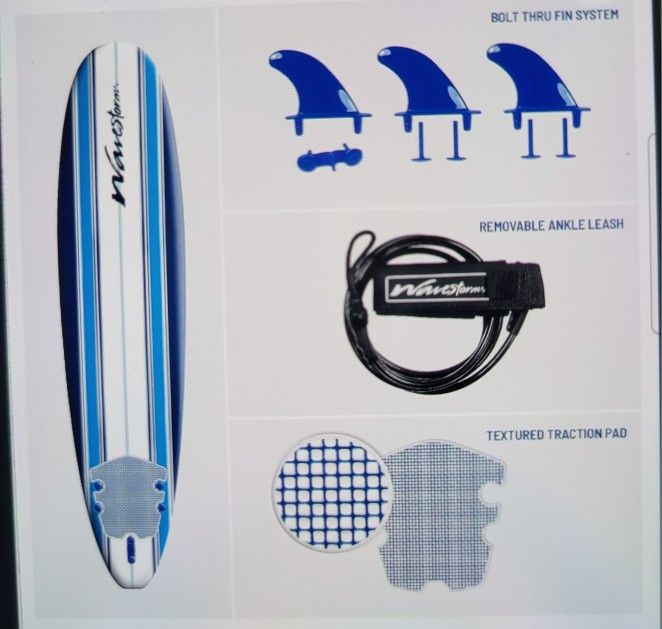 Wavestorm 8ft Surf Board