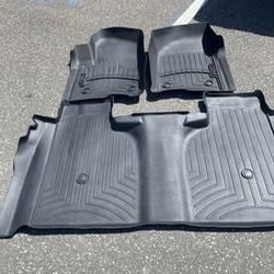 Weather Tech Floor Liners For 2020 GMC Sierra 1500 Denali Crew Cab