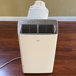 Midea Portable Air Conditioner 14000/12000 BTU MAP14AHS1TWT White Floor Model