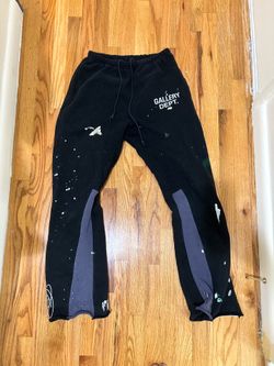 Black flared Gallery Dept Sweatpants