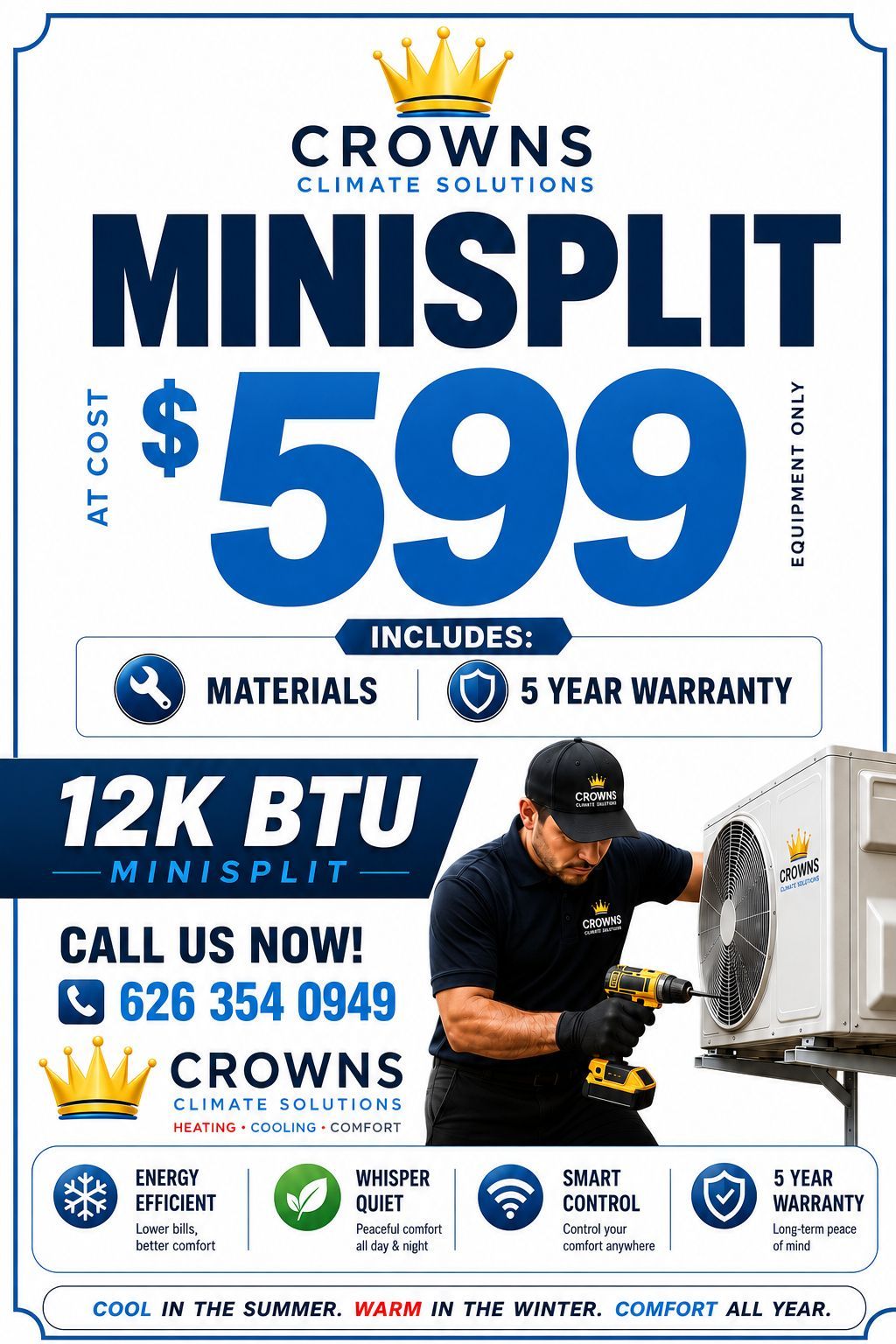 CROWN-LEVEL HVAC SERVICE & COMFORT π
