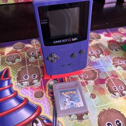 Gameboy Color Purple 