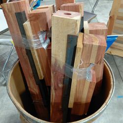 Gibraltar Cedar Mailbox Post Kit - Open Box