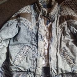 Woman's Denim Coat Size Medium $8.00 