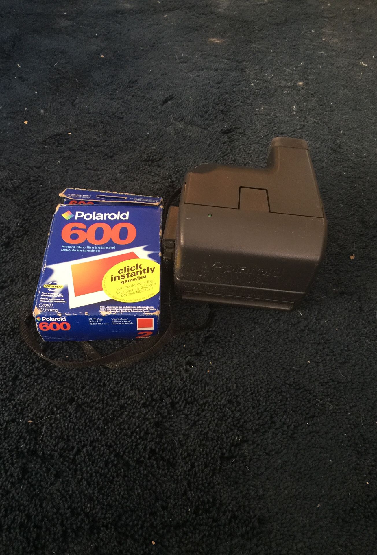 Polaroid camera w/ film