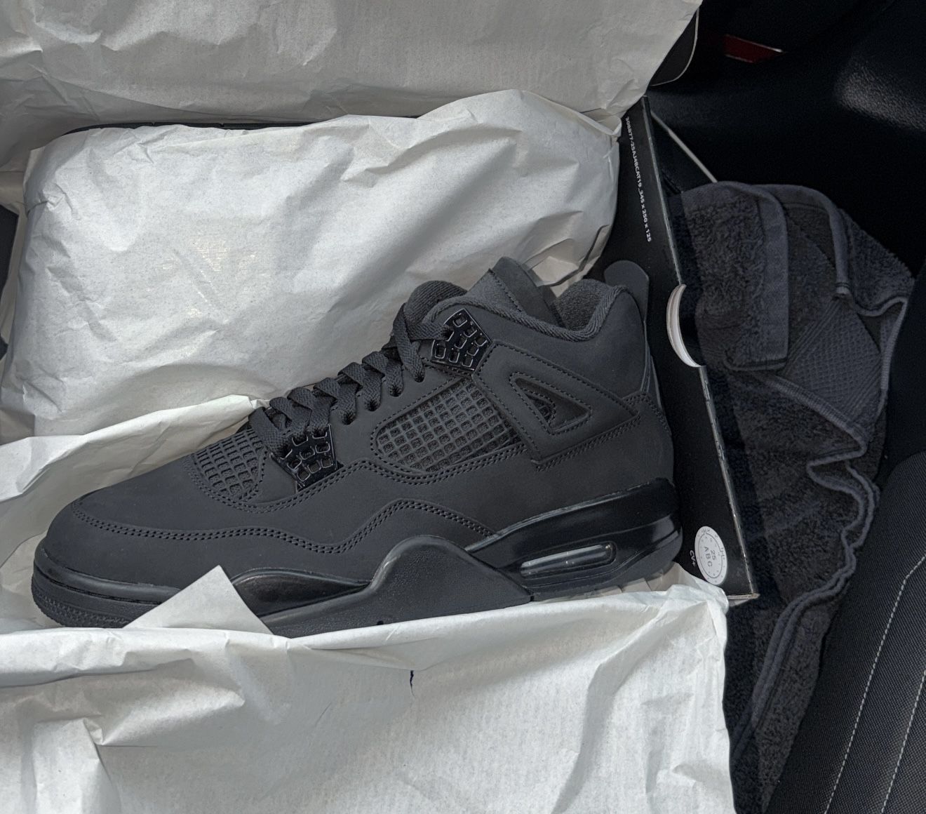 Jordan 4 Retro Black Cat Size 10.5 Men Brand New