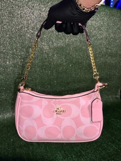 Pink Coach Terri Shoulder Bag