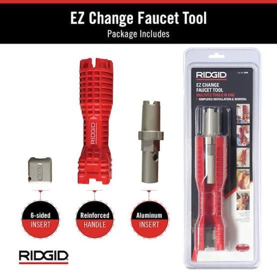RIDGID EZ Change Plumbing Wrench Faucet and Removal Tool