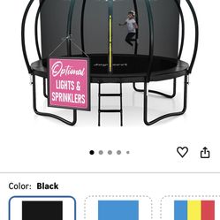 10” Trampoline Brand New 