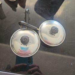 Mcm Brillium Salt Pepper Shaker Pans 1950's